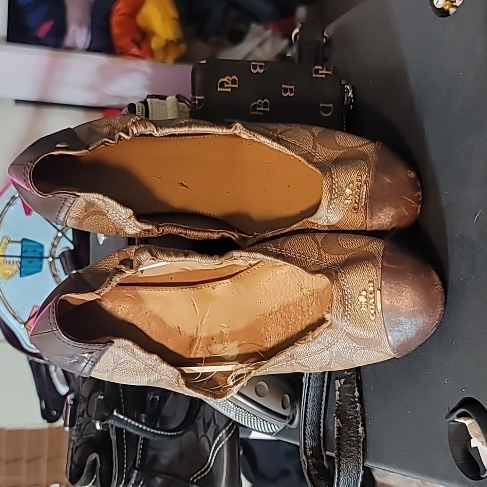 COACH Ballet Flats